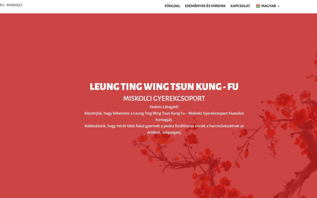 LEUNG TING WING TSUN KUNG – FU – Miskolc  – Landing oldal